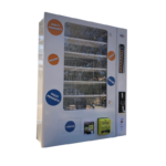 Distributeur multi-produits avec carte bancaire et monnayeur multi-pièces